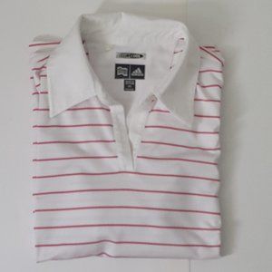 Women's ADIDAS Climacool T-Shirts Size XS White / Pink